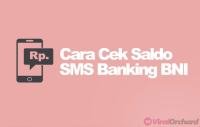 5 Cara Cek Saldo Bank BNI SMS Melalui SMS : Biaya dan Format
